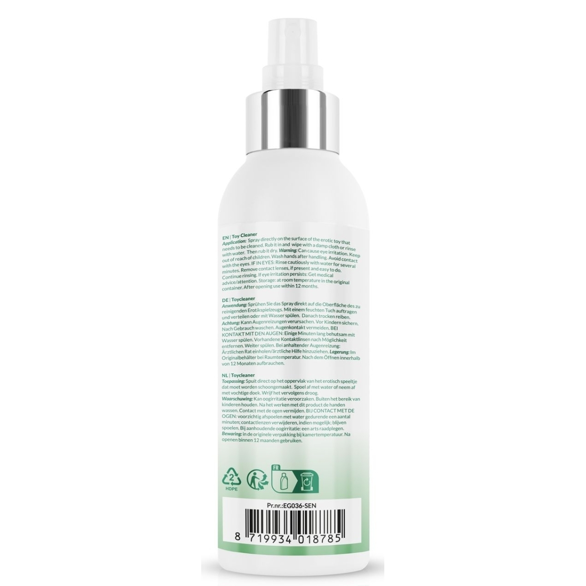nettoyant pour sextoys sensitive easyglide 150 ml 2