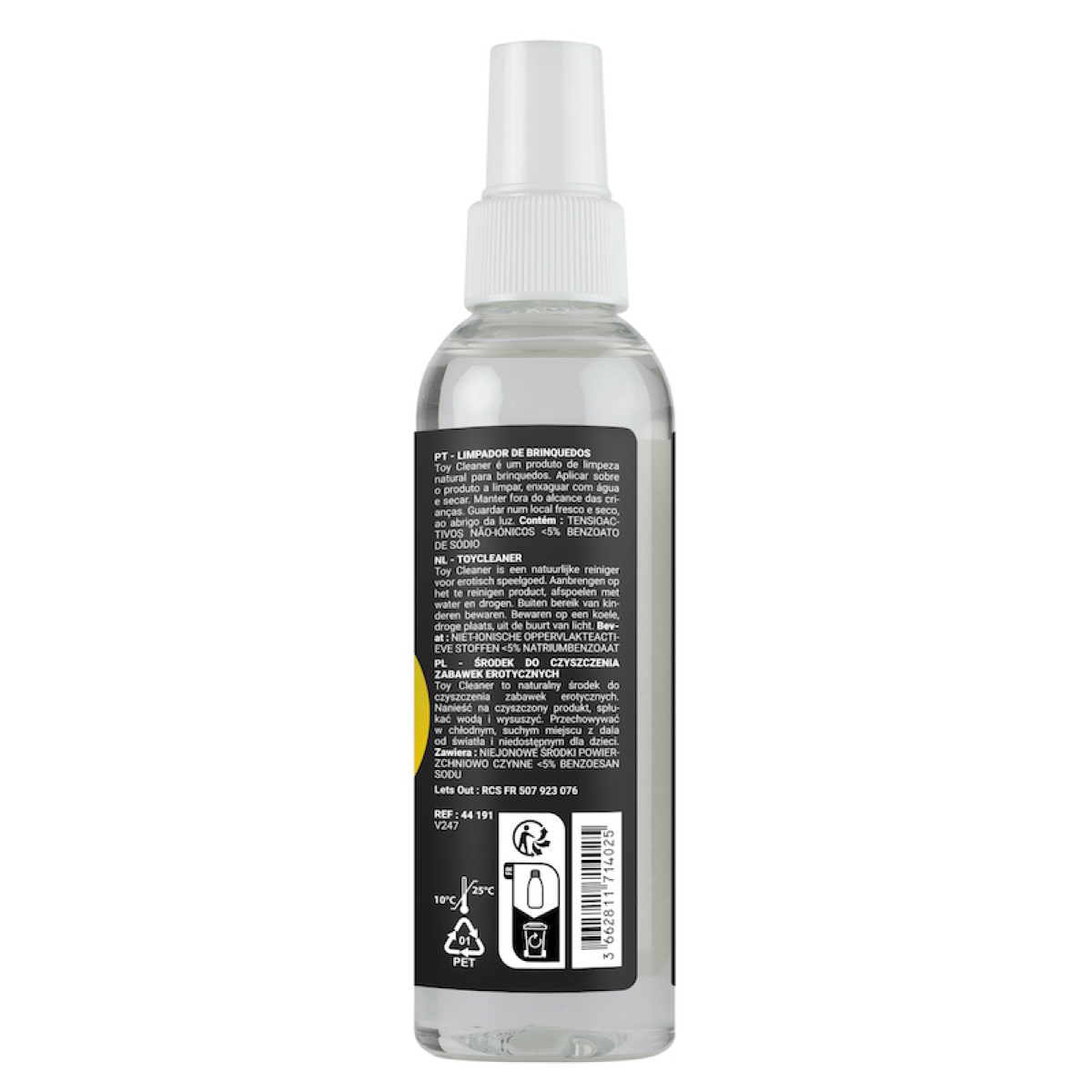 nettoyant pour sextoys sensualube toy cleaner 150ml 2