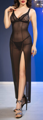 nuisette longue austria noir