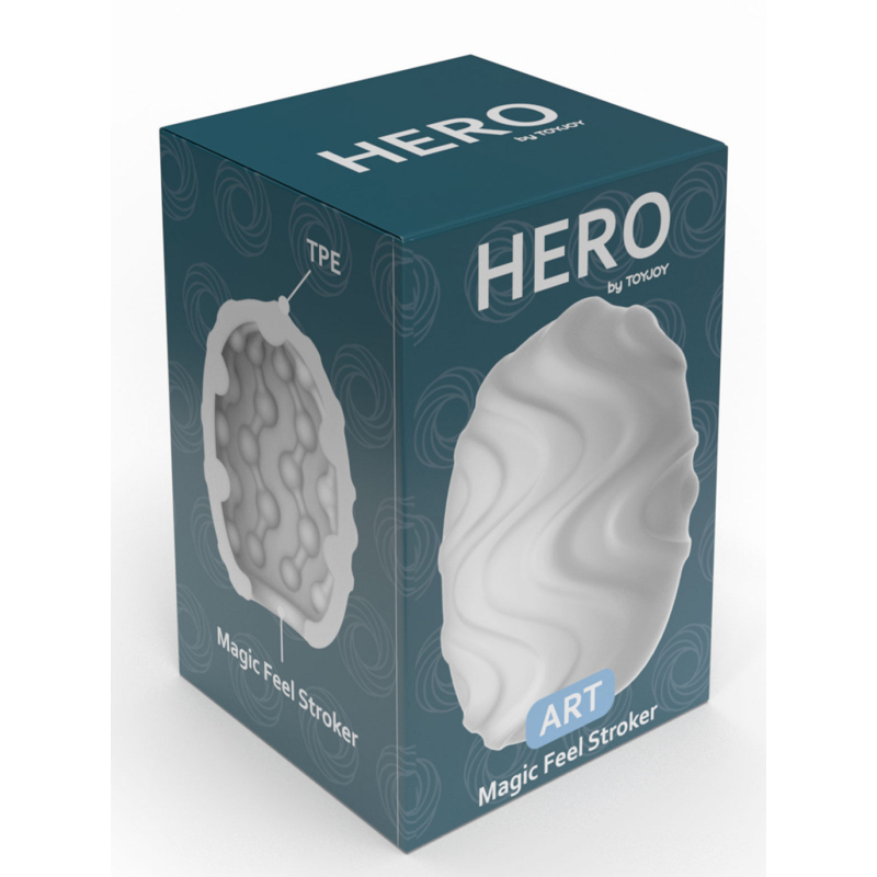 oeuf de masturbation hero art blanc 1