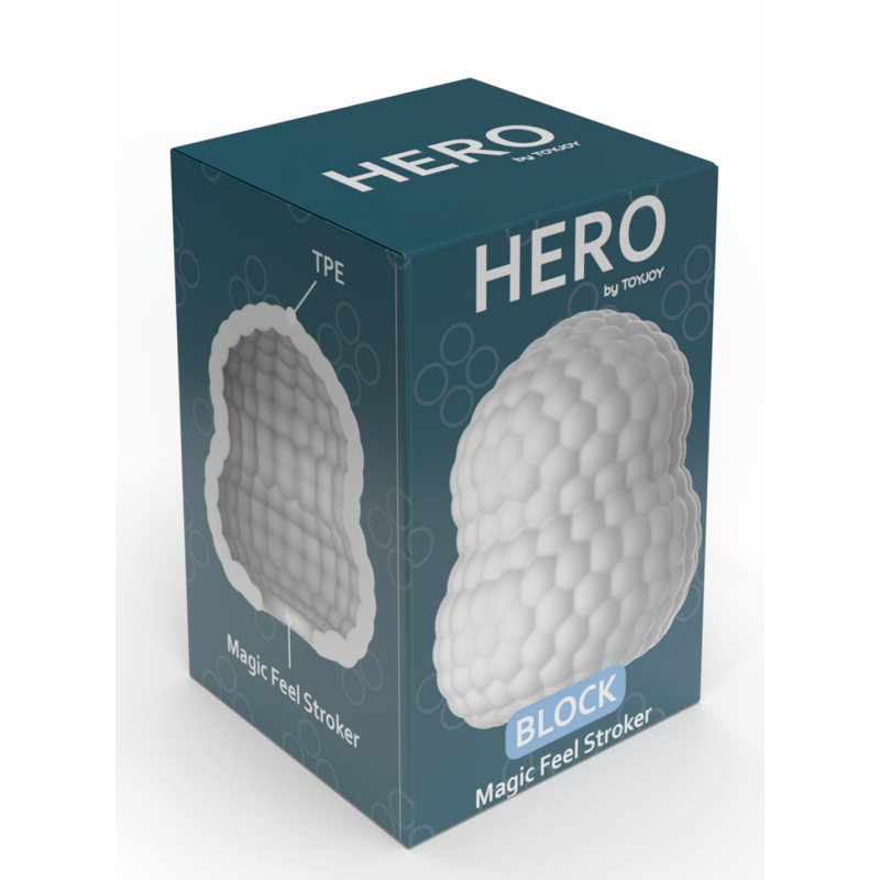 oeuf de masturbation hero block blanc 1