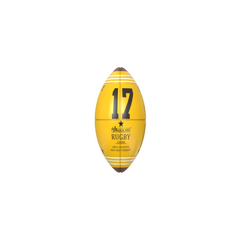oeuf de masturbation rugby ball clicker