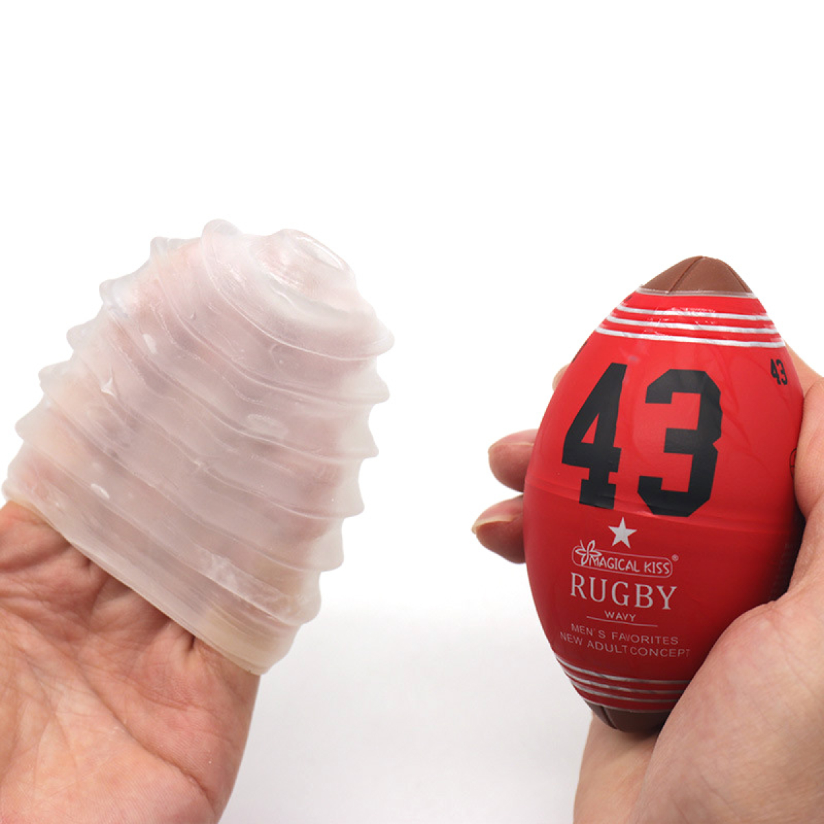 oeuf de masturbation rugby ball wavy 1