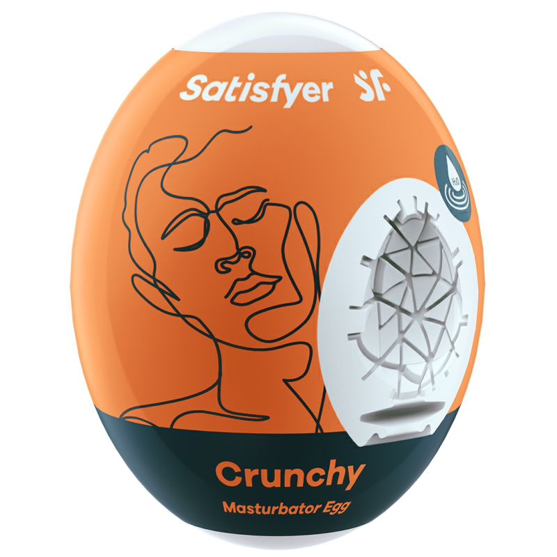 oeuf de masturbation satisfyer crunchy