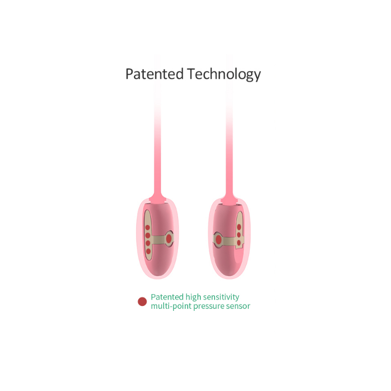 oeuf vaginal connecte kegel coach 6 x 3cm 11