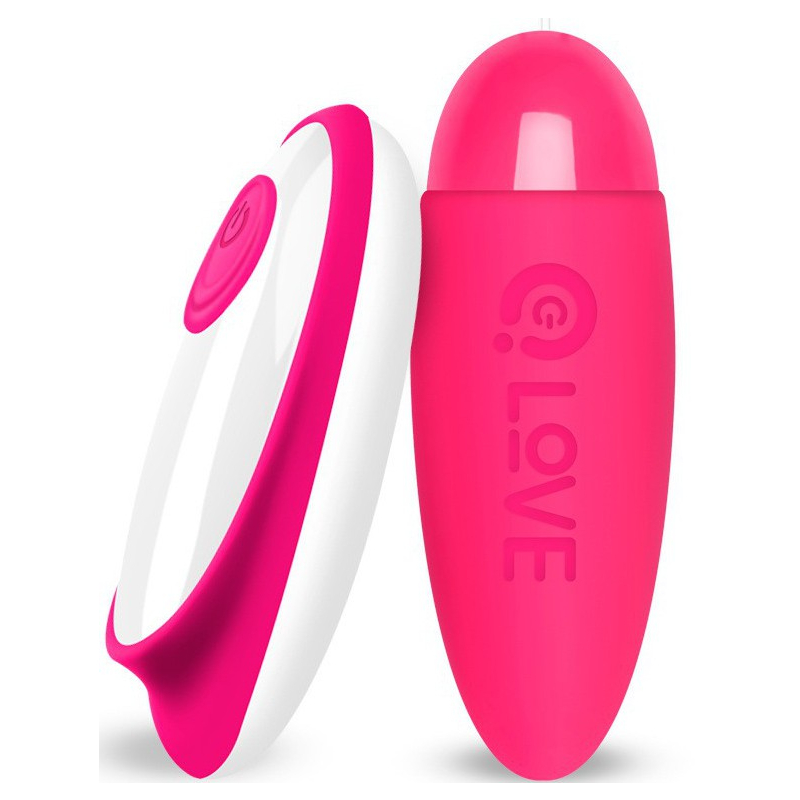 oeuf vibrant alice sans fil 8 x 28 cm rose