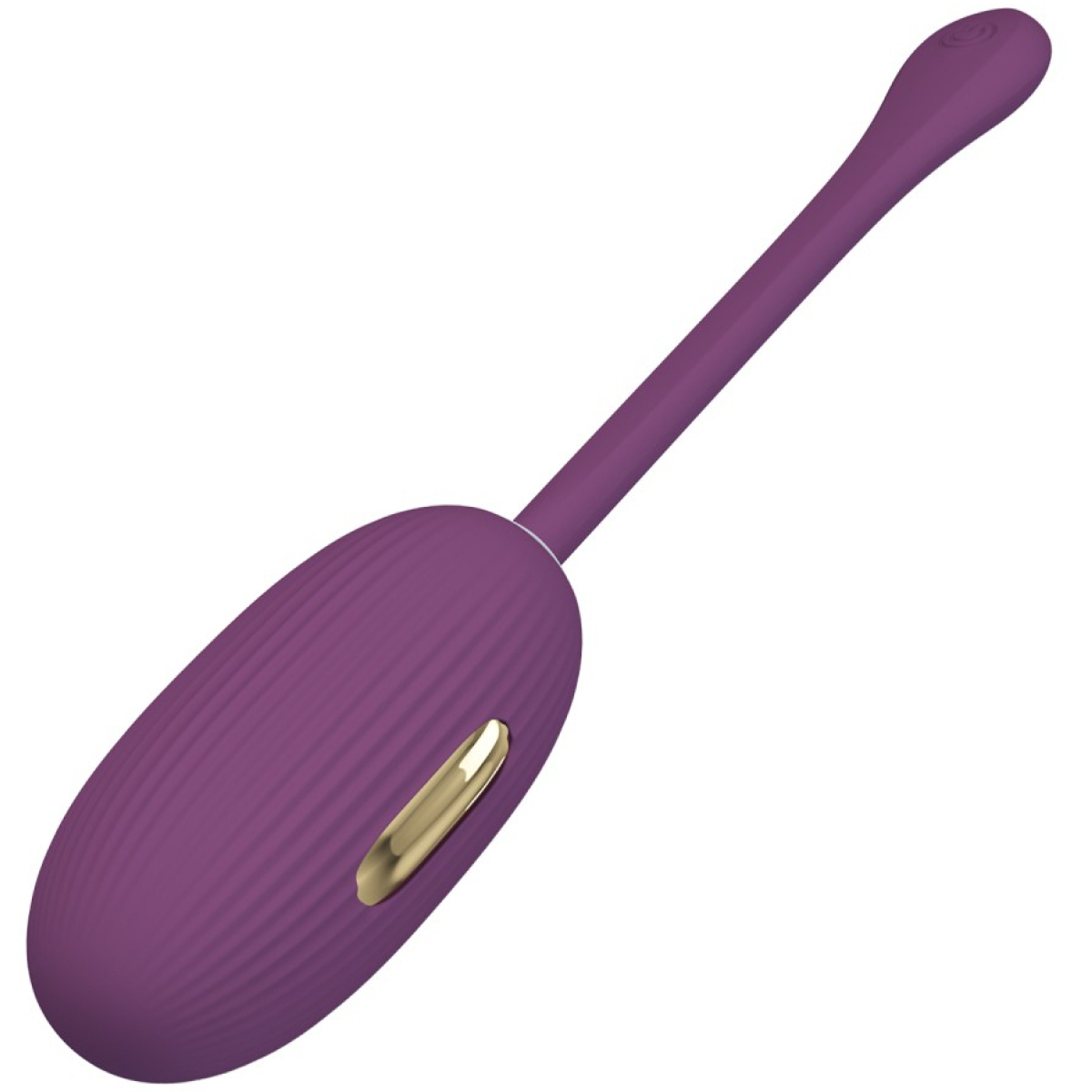 oeuf vibrant connecte electro doreen 7 x 34 cm prune