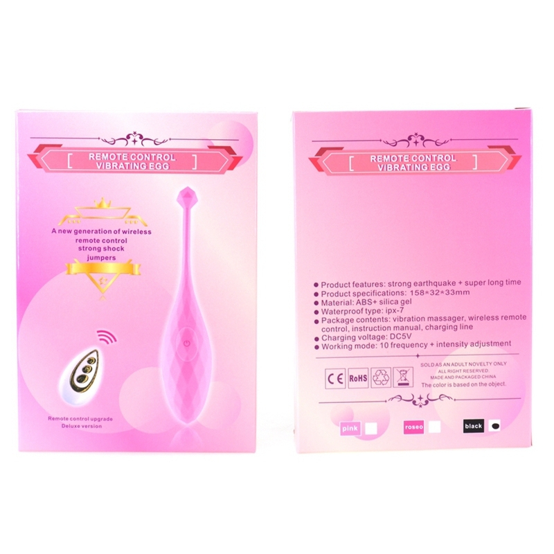 oeuf vibrant diamond sex 9 x 32cm rose 1