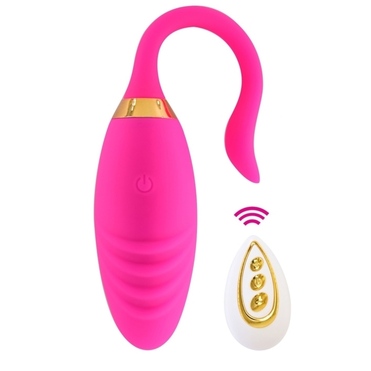 oeuf vibrant felino 75 x 3cm rose