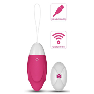 oeuf vibrant ijoy avec controle a distance 9 x 36 cm