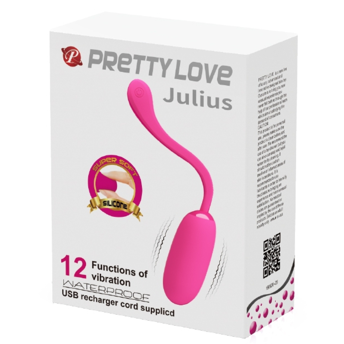 oeuf vibrant julius pretty love 78 x 33 cm rose 1