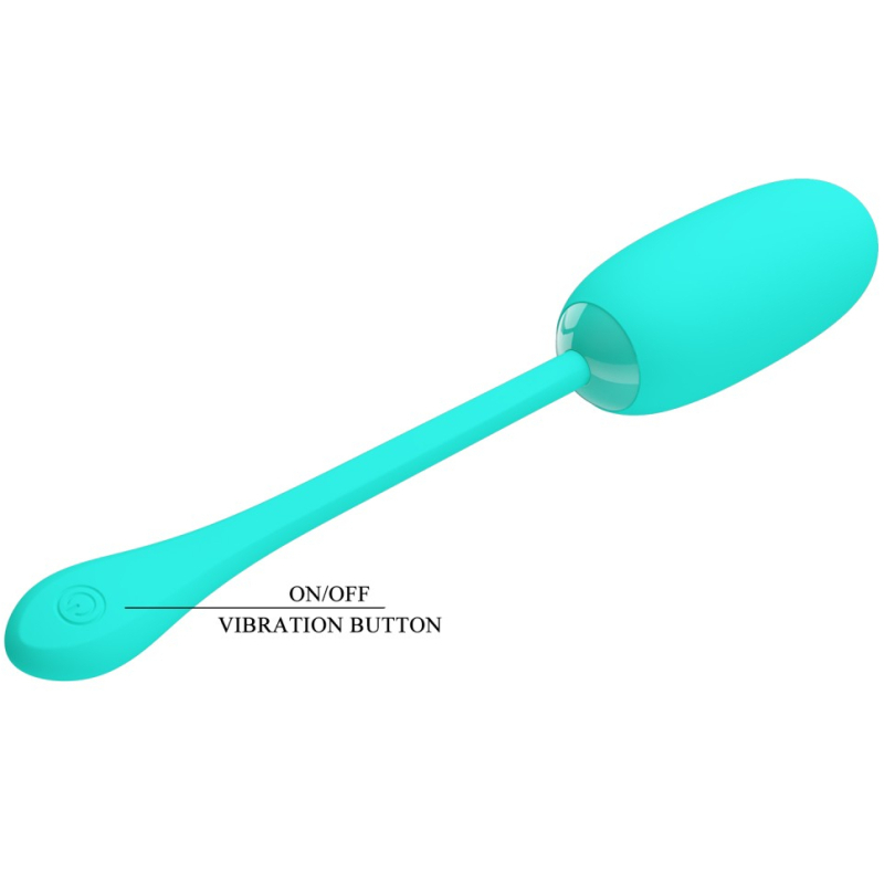 oeuf vibrant julius turquoise 8 x 32cm 2