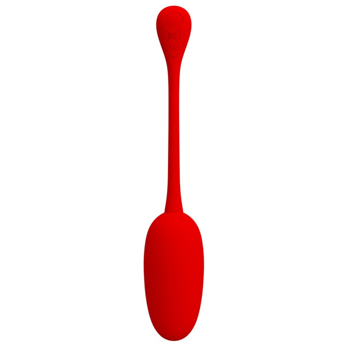 oeuf vibrant knucker 7 x 33cm rouge 2