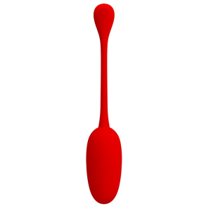oeuf vibrant knucker 7 x 33cm rouge