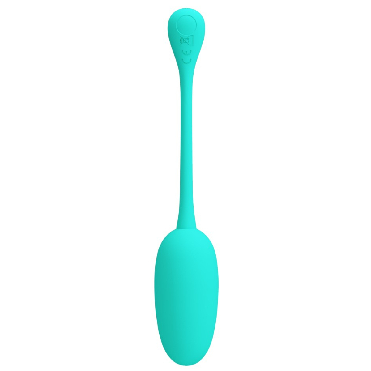 oeuf vibrant knucker 7 x 33cm turquoise