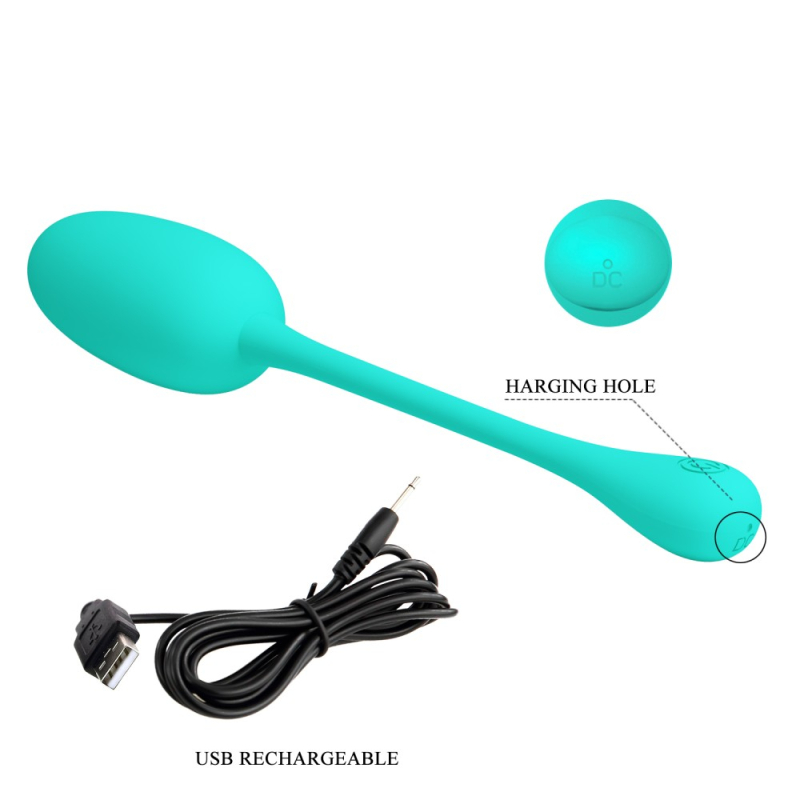 oeuf vibrant knucker 7 x 33cm turquoise 4