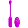 oeuf vibrant lechies pretty love 7 x 24cm violet