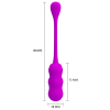 oeuf vibrant leshy pretty love 7 x 28cm violet 4