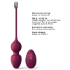 oeuf vibrant love balls dorcel 9 x 35cm mauve 3