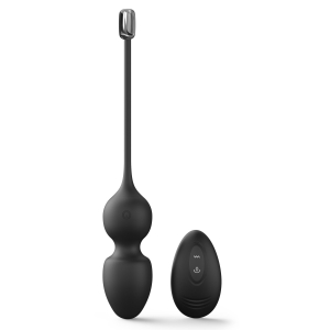 oeuf vibrant love balls dorcel 9 x 35cm noir scaled