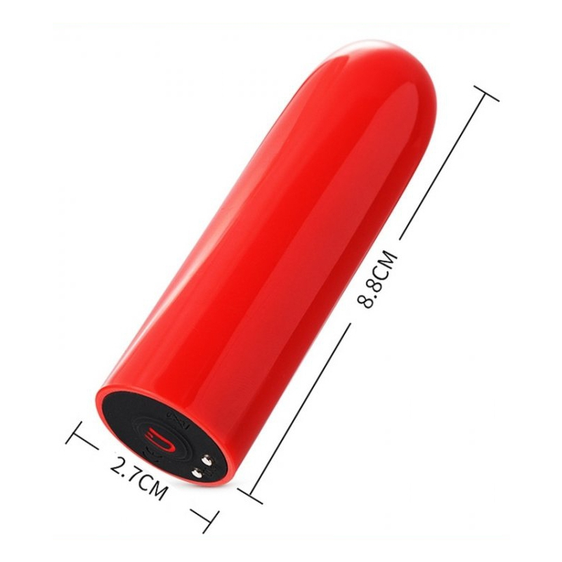 oeuf vibrant rumba 88 x 27cm rouge 4