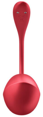 oeuf vibrant sans fil connecte shiny 8 x 4cm rouge 10