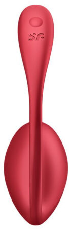 oeuf vibrant sans fil connecte shiny 8 x 4cm rouge 12