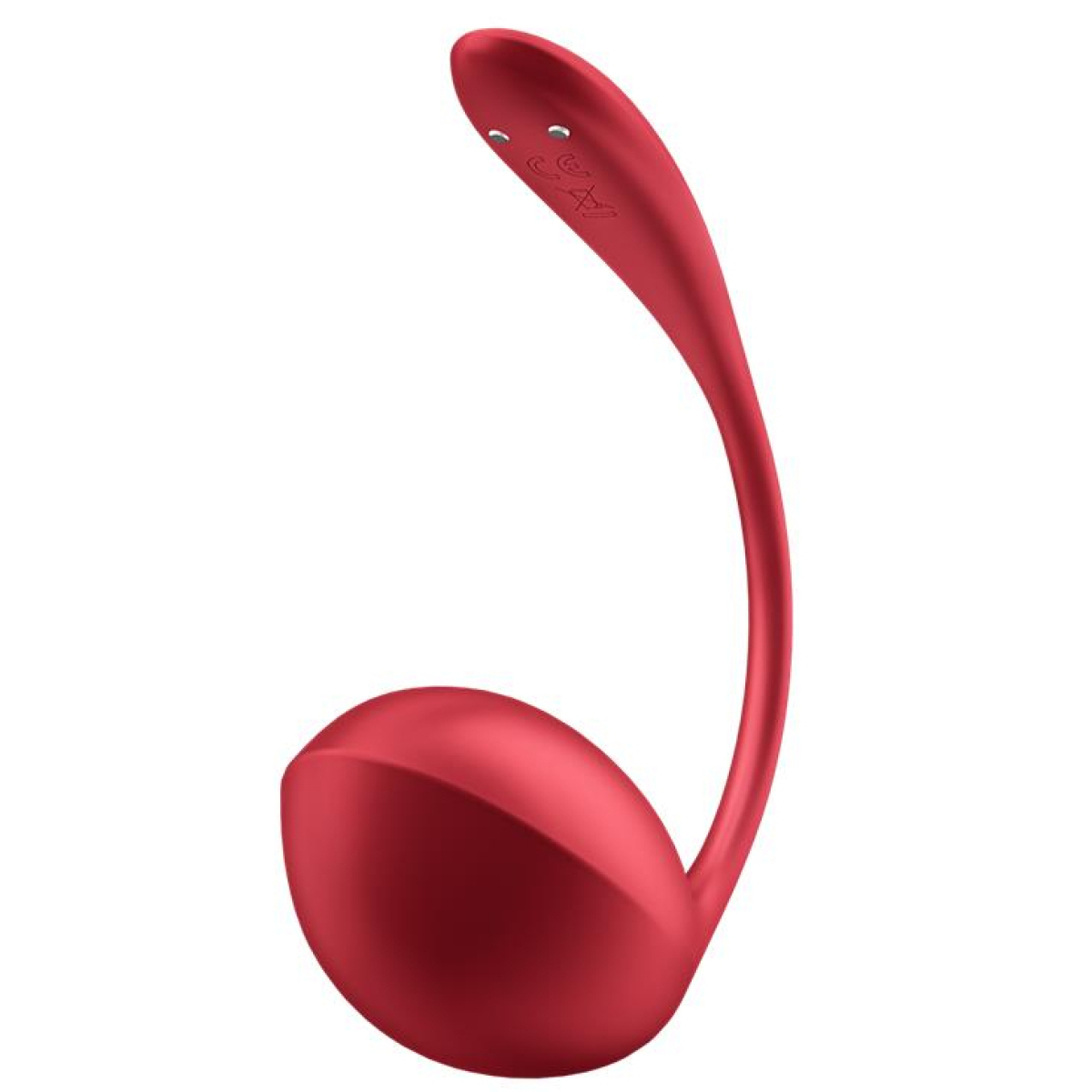 oeuf vibrant sans fil connecte shiny 8 x 4cm rouge 4