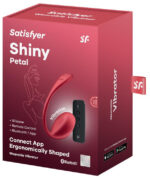 oeuf vibrant sans fil connecte shiny 8 x 4cm rouge 8