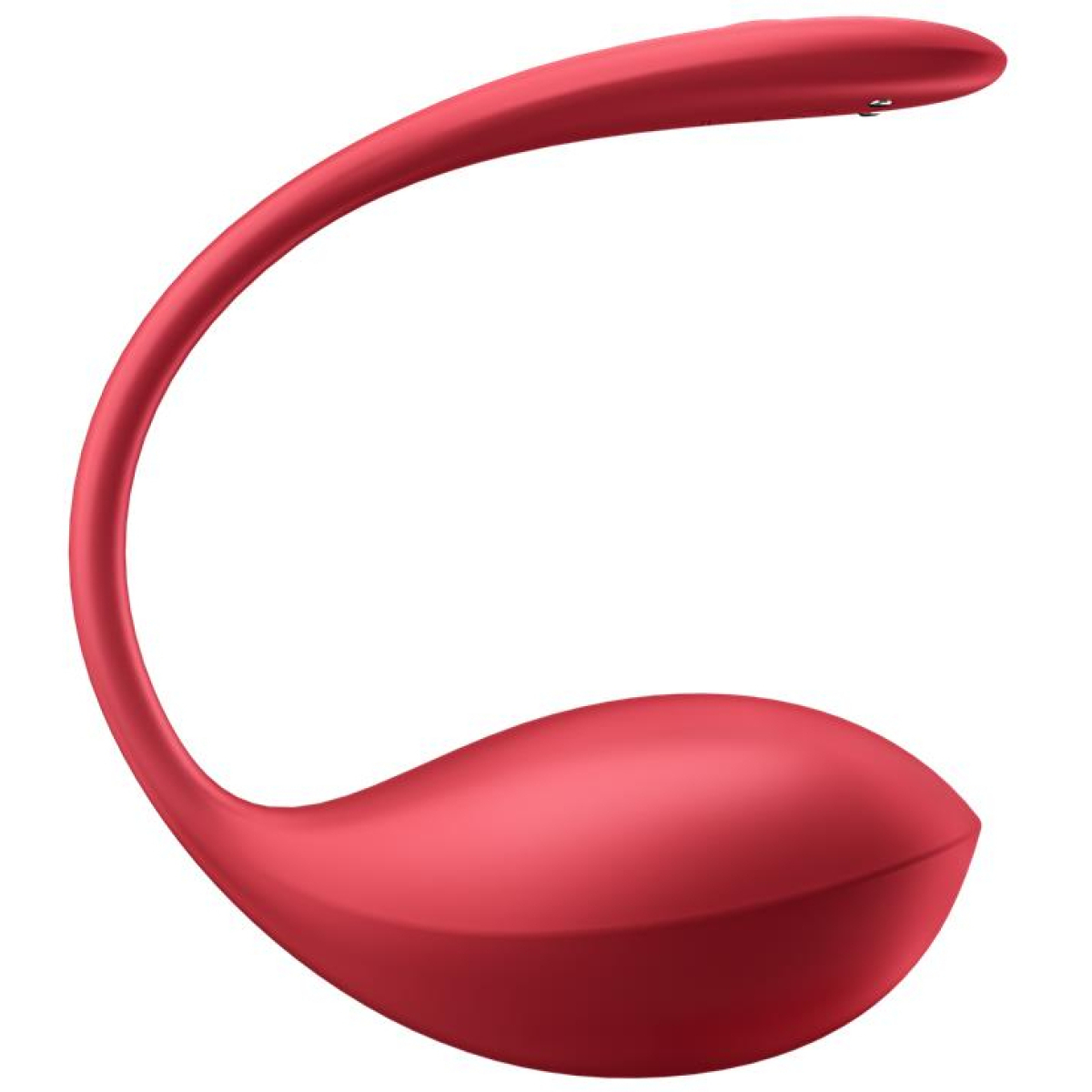 oeuf vibrant sans fil connecte shiny 8 x 4cm rouge 9