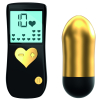 oeuf vibrant sans fil cry baby 75 x 3 cm gold