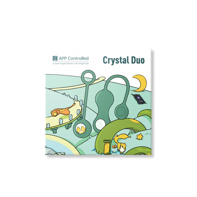 oeuf vibrant sans fil crystal duo 8 x 35cm 1
