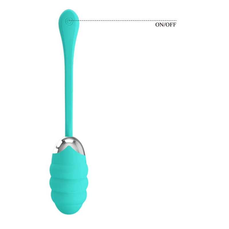 oeuf vibrant sans fil franklin turquoise 6