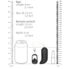 oeuf vibrant sans fil g spot curve 85 x 34cm noir 3