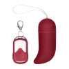 oeuf vibrant sans fil g spot curve 85 x 34cm rouge