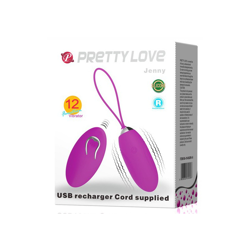 oeuf vibrant sans fil jenny 7 x 28 cm 1