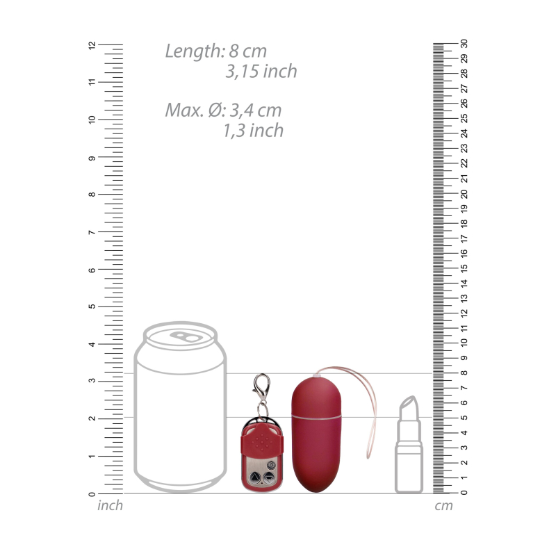 oeuf vibrant sans fil splash 8 x 34 cm rouge 9 scaled