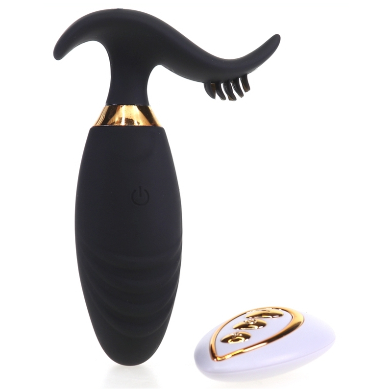 oeuf vibrant wavy sex 85 x 3cm noir