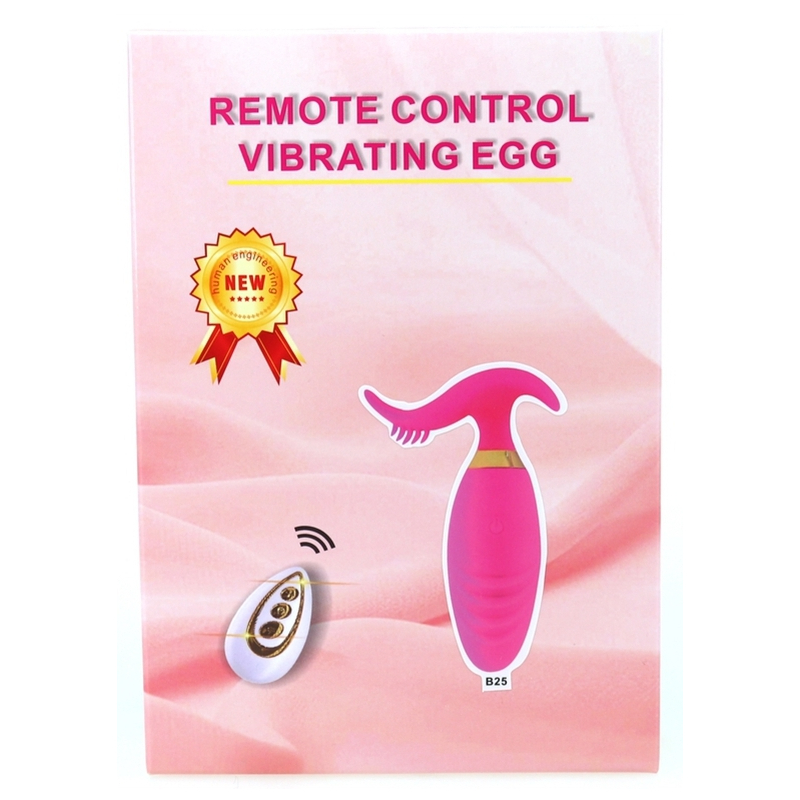 oeuf vibrant wavy sex 85 x 3cm rose 1