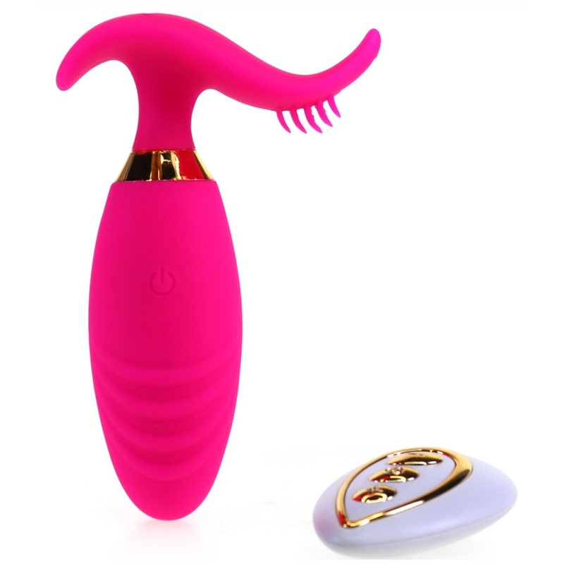 oeuf vibrant wavy sex 85 x 3cm rose