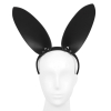 oreilles de lapin bunny simili noir 1