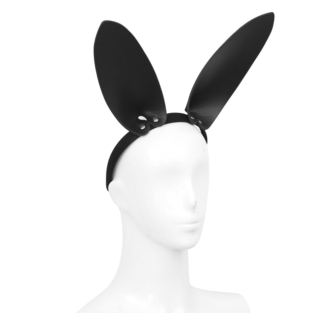 oreilles de lapin bunny simili noir 2