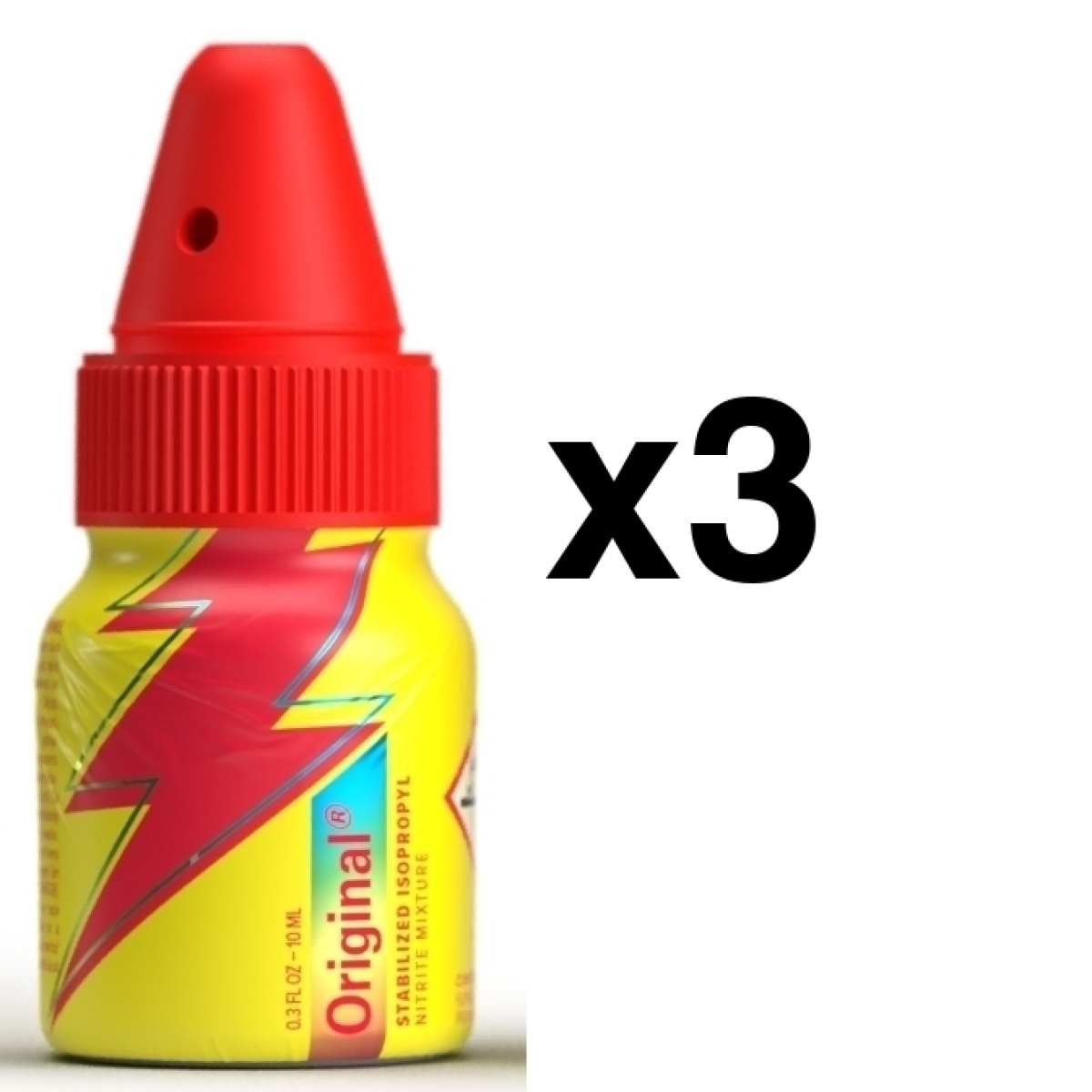 original 10ml bouchon inhalateur x3