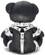 ours en cuir bendy the bdsm teddy bear blanc