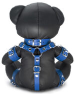 ours en cuir eddy the bdsm teddy bear bleu 1