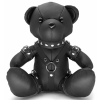 ours en cuir eddy the bdsm teddy bear noir