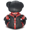 ours en cuir eddy the bdsm teddy bear rouge 1
