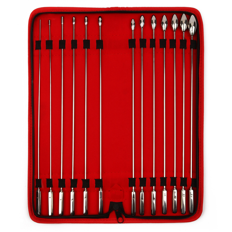pack-13-tiges-d-uretre-ovalund-bud-26-cm-diametres-2-a-14mm pack 13 tiges d uretre ovalund bud 26 cm diametres 2 a 14mm