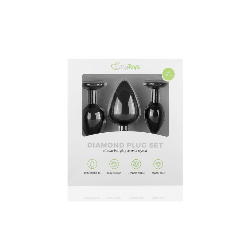 pack de 3 plugs bijou 5