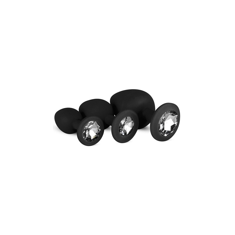 pack de 3 plugs bijou